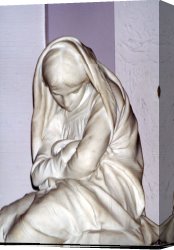 Louis-ernest Canvas Paintings - Flower of Winter [detail] by Louis-Ernest Barrias